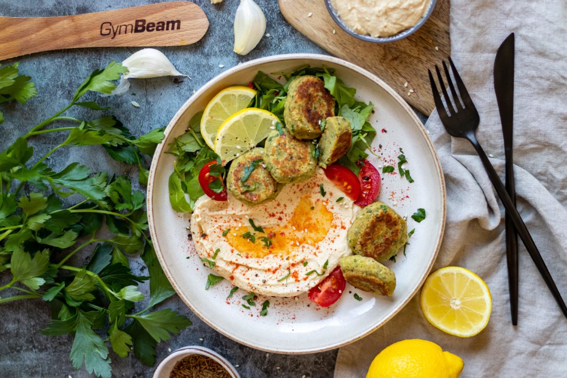 Fitness-Rezept: Falafel mit hausgemachtem Hummus