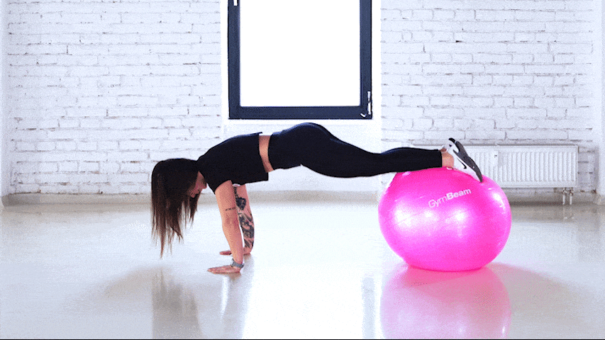 Stability ball pike