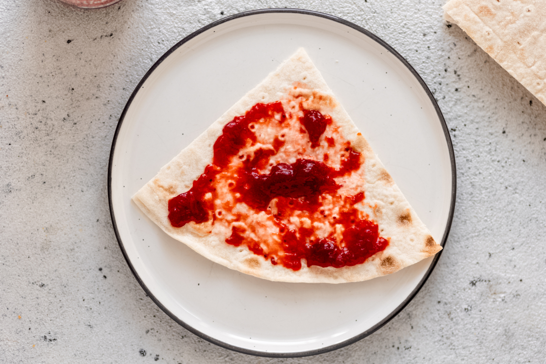 Süßer Tortilla French Toast - Zubereitung