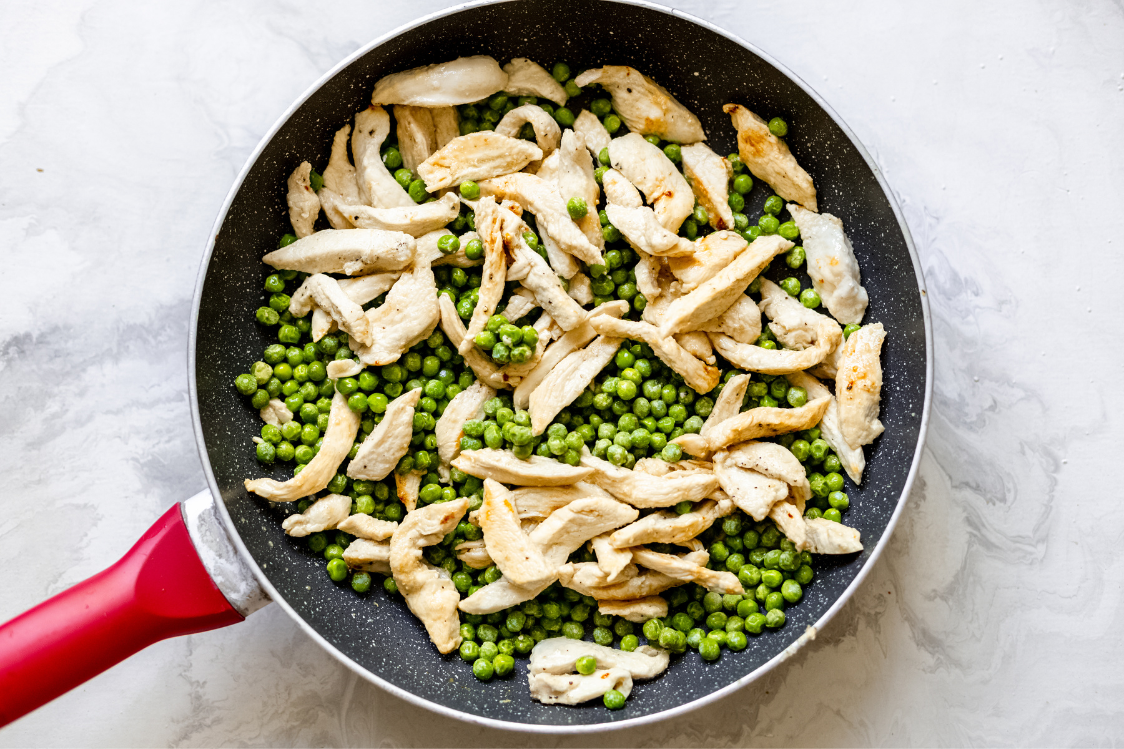 Hähnchen Frikassee - Zubereitung