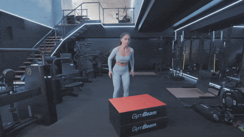 HIIT: Výskoky na bednu