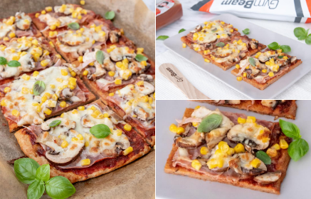 Fitness-Rezept: Perfekte Protein-Pizza mit Quarkteig