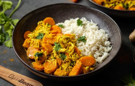 Fitness-Rezept: Aromatisches indisches Curry mit geschnetzeltem Hähnchenfleisch