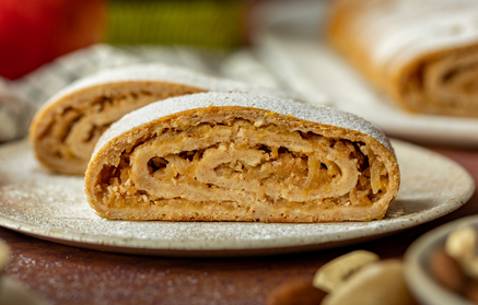Fitness-Rezept: Apfel-Quark-Strudel