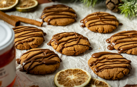 Weihnachts-Fitness-Rezept: Erdnuss-Cookies mit Vanilleprotein