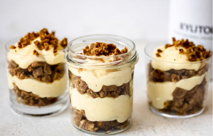 Fitness-Rezept: Protein-Bananenkuchen im Becher