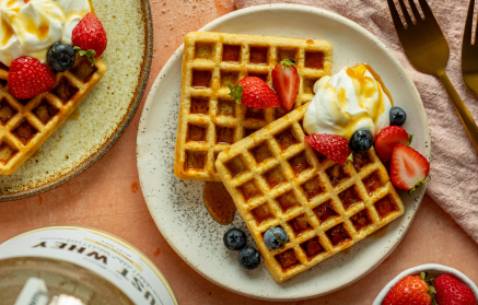 Fitness-Rezept: Proteinwaffeln
