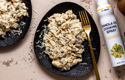 Fitness-Rezept: Cremiges Pilz-Risotto