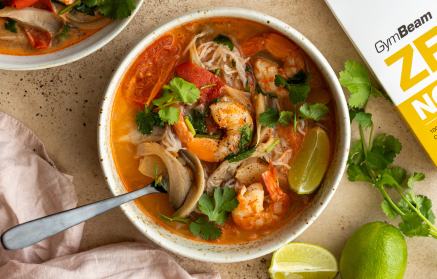 Fitness-Rezept: Thailändische Tom-Yum-Suppe