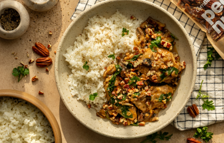 Fitness-Rezept: Hähnchenbrust mit Champignons