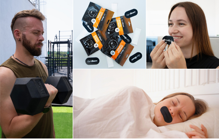 Nasen- und Mundpflaster: Besser schlafen, leichter atmen, effektiver trainieren!