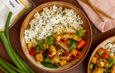 Fitness-Rezept: Tofu in süß-saurer Sauce