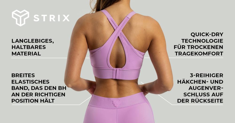 ALPHA Sports Bra Amethyst - STRIX