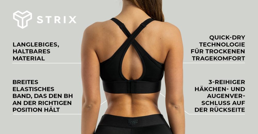 ALPHA Sport-BH in Black - STRIX