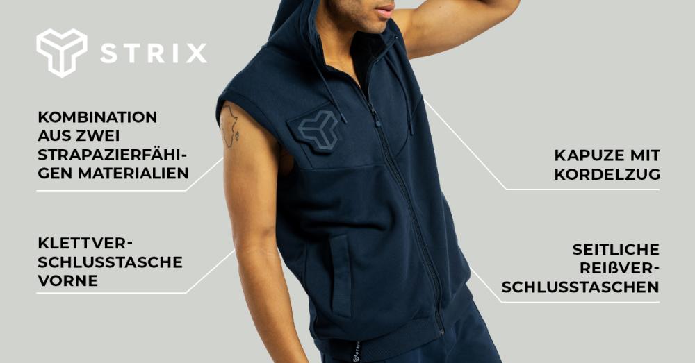 Men's Essential Vest Black - STRIX