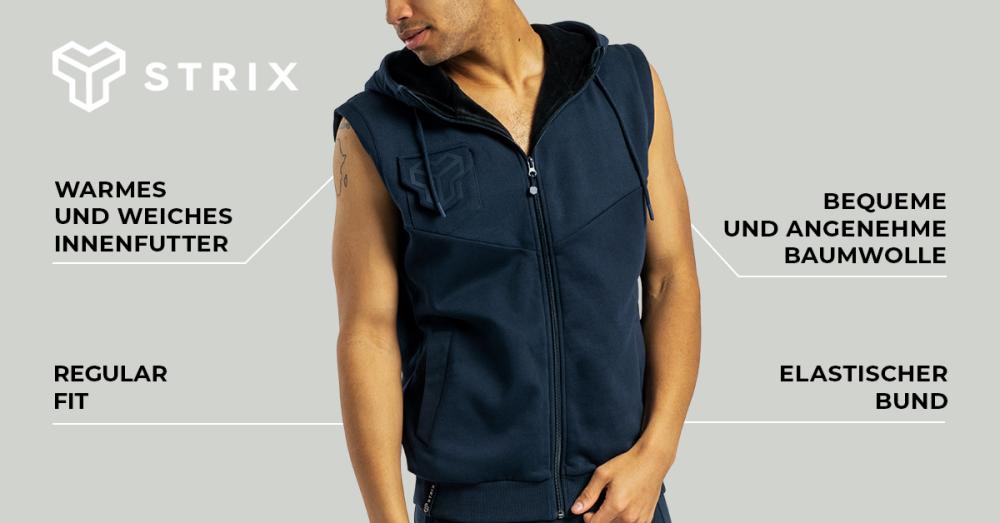 Men's Essential Vest Black - STRIX