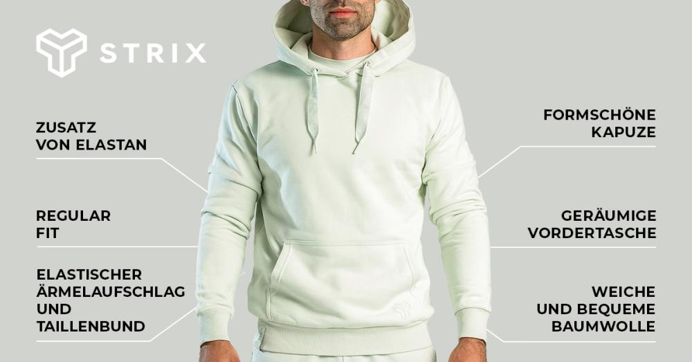 Mikina Hoodie Aster Moon Grau - STRIX
