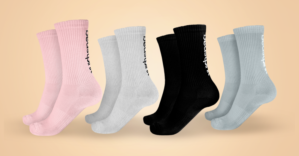 3/4 Socken 4Pack - BeastPink