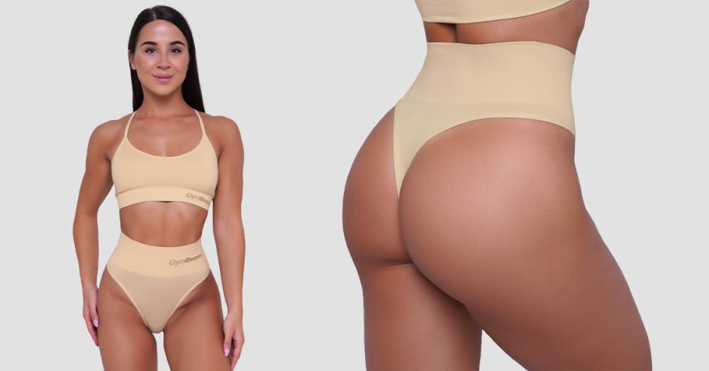 Brazilian Briefs 2Pack Nude - GymBeam 