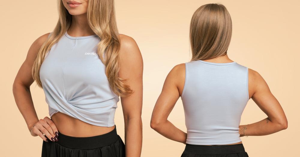 Women's Breeze Cropped Top Dove - BeastPink