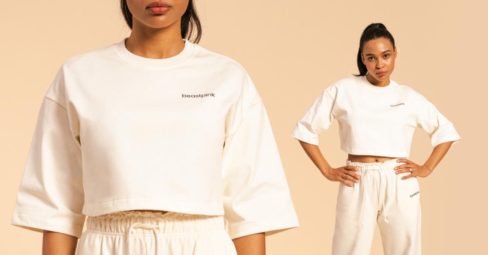 Serenity Crop T-Shirt für Frauen - BeastPink