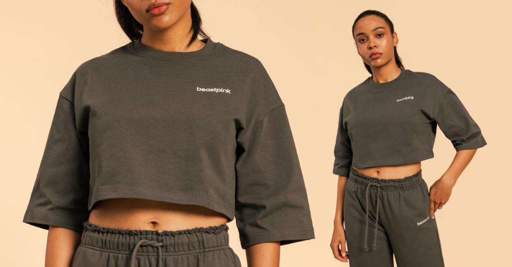 Serenity Crop T-Shirt für Frauen - BeastPink