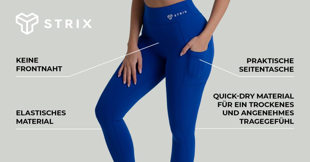 Women's ZOA Leggings Sapphire - STRIX