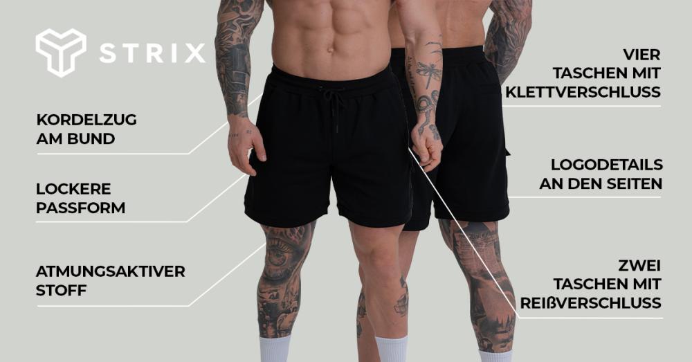 ZOA Shorts Black - STRIX