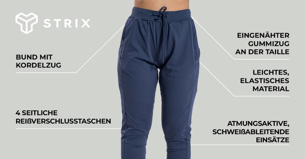 Women's ULTRA Black Sports Pants - STRIX