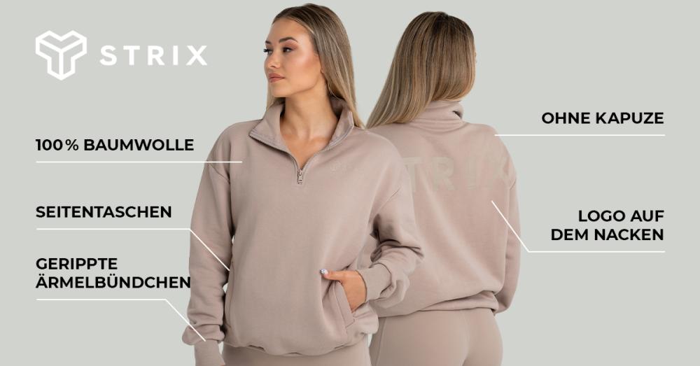Women's Jumper Taupe - STRIX