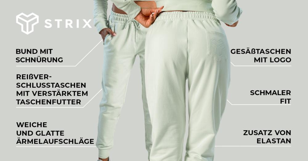 Women's Essential Joggers Moon Grey - STRIX