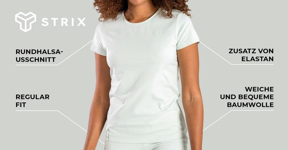 Essential T-Shirt in Moon Grey - STRIX