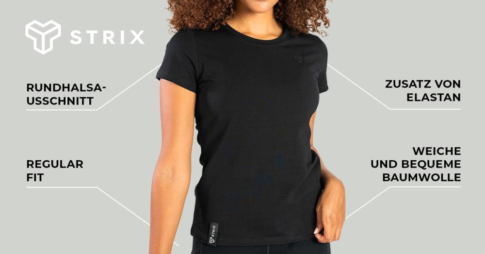 Essential T-Shirt in Black - STRIX