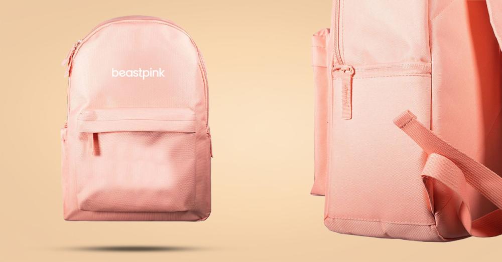 Women's Backpack Baby Pink - BeastPink