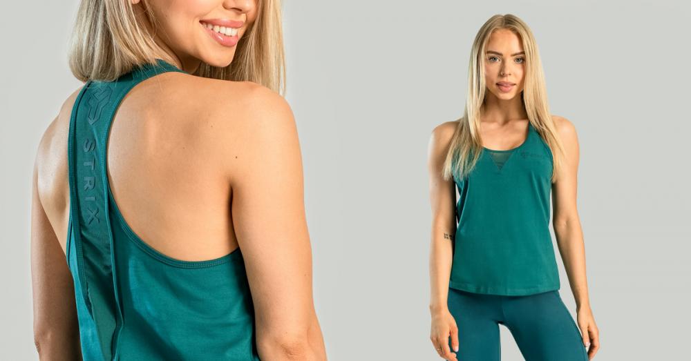 Essential Tanktop für Damen Deep Teal - STRIX