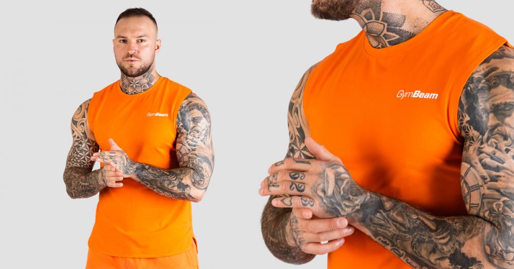 TRN Tanktop Orange - GymBeam