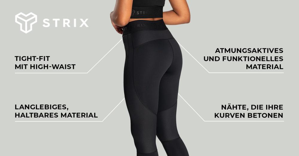 Women's Nebula leggings black - STRIX