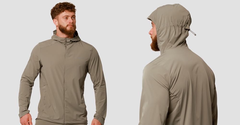 Pulse Running Jacket Vetiver - GymBeam