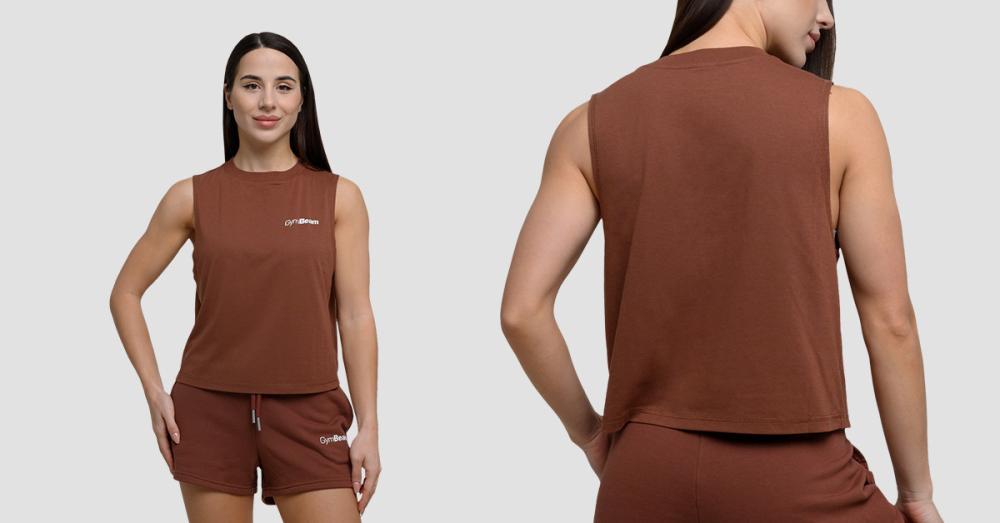 Women's Agile Tank Top Desert - GymBeam 