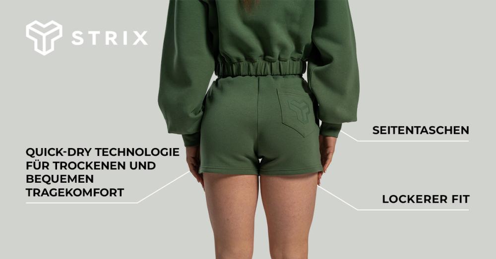 Women's Lunar Shorts Cedar Green - STRIX