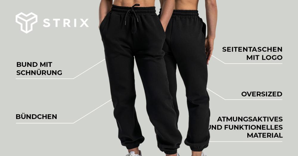 Women's Lunar Joggers Black - STRIX