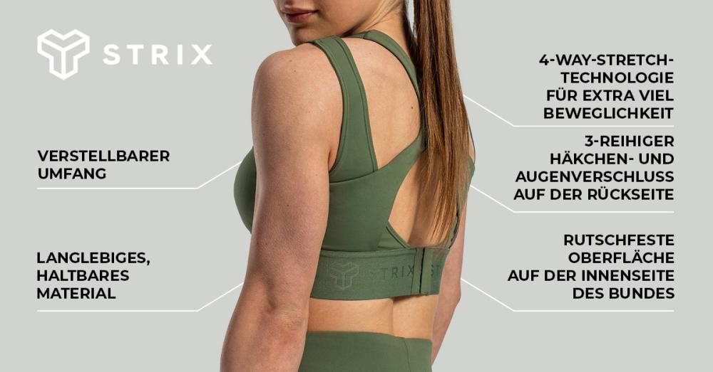 Lunar Sports Bra Cedar Green - STRIX