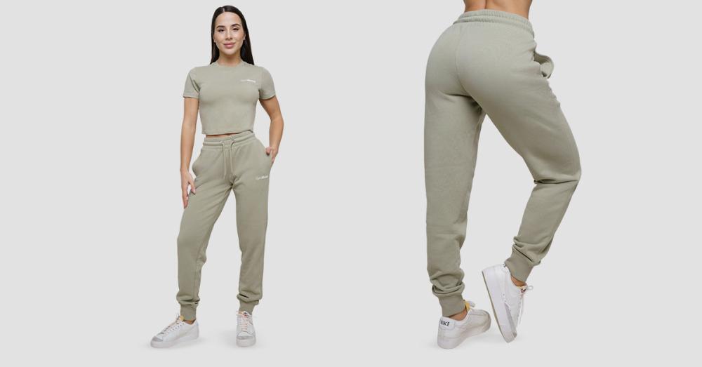 Women's Agile Joggers Sage - GymBeam 