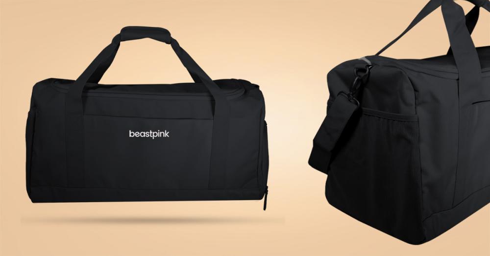 Sense Sports Bag Black - BeastPink 