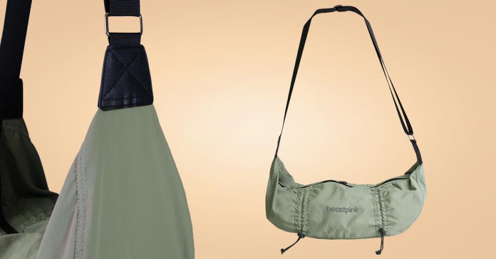 Hyper Umhöngetasche Olivine - BeastPink