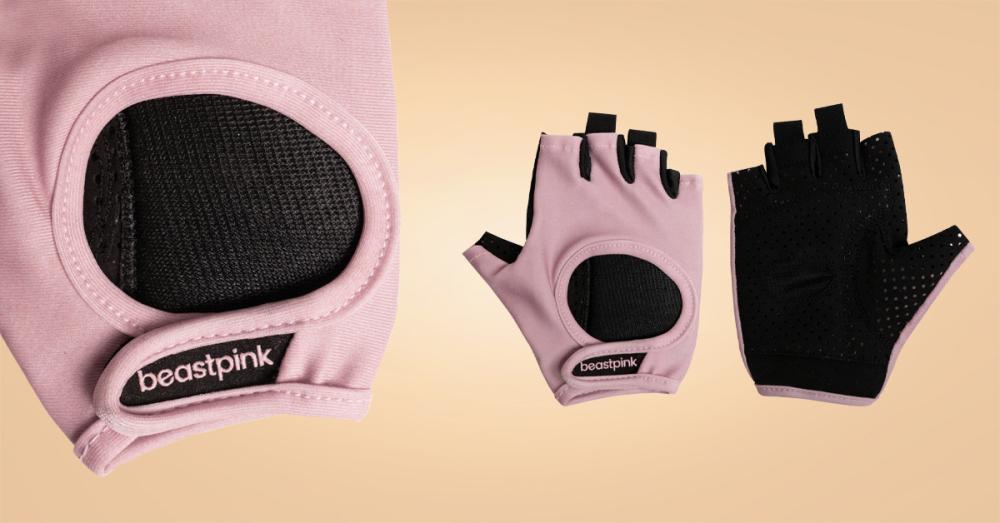 Hyper Fitness-Handschuhe für Frauen Pink - BeastPink