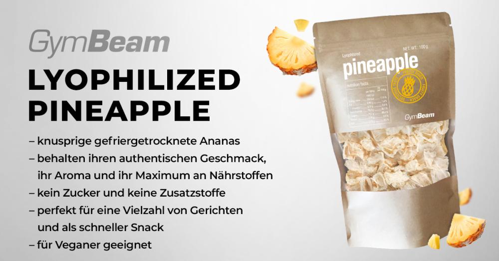 Gefriergetrocknete Ananas - GymBeam