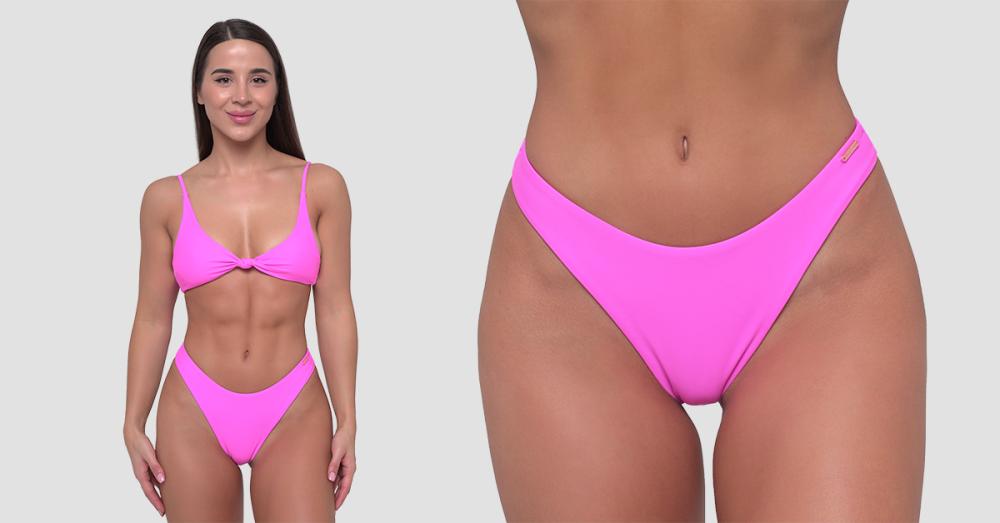 CURACAO Pink Swimsuit Bottom - GymBeam