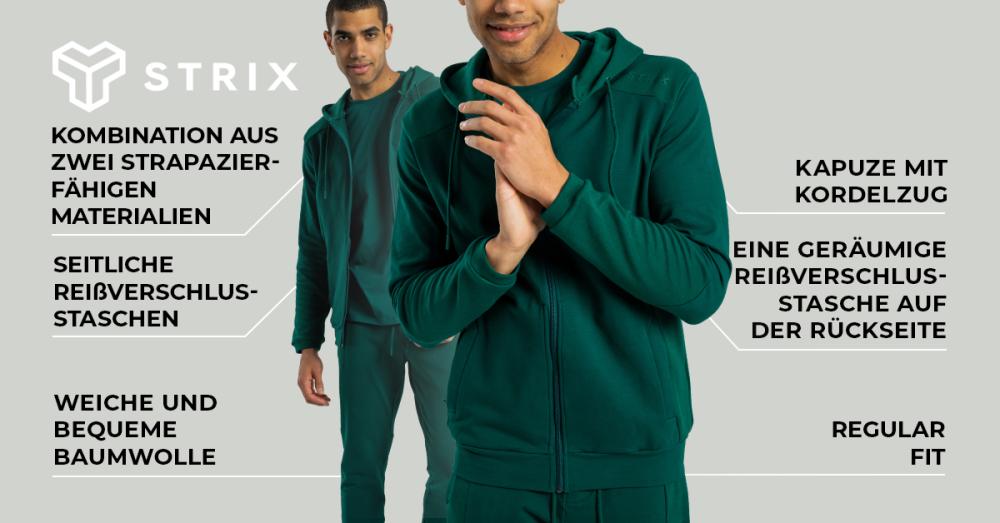 ALPHA Hoodie Schwarz - STRIX