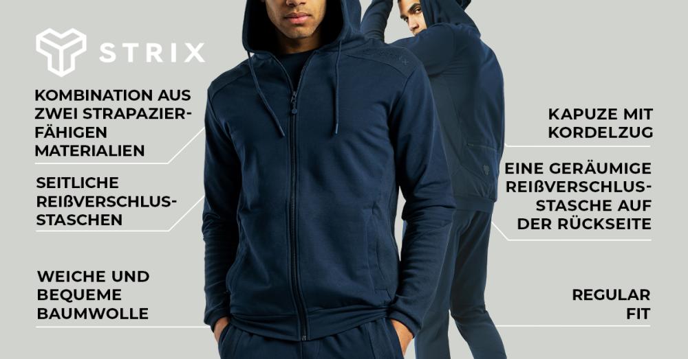 ALPHA Hoodie Schwarz - STRIX